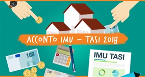 COMUNICAZIONE - Versamento acconto IMU e TASI 2018