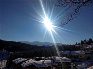 Campo di Giove tra neve e sole